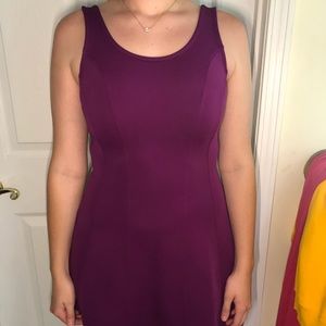 Forever 21 Backless Purple Dress